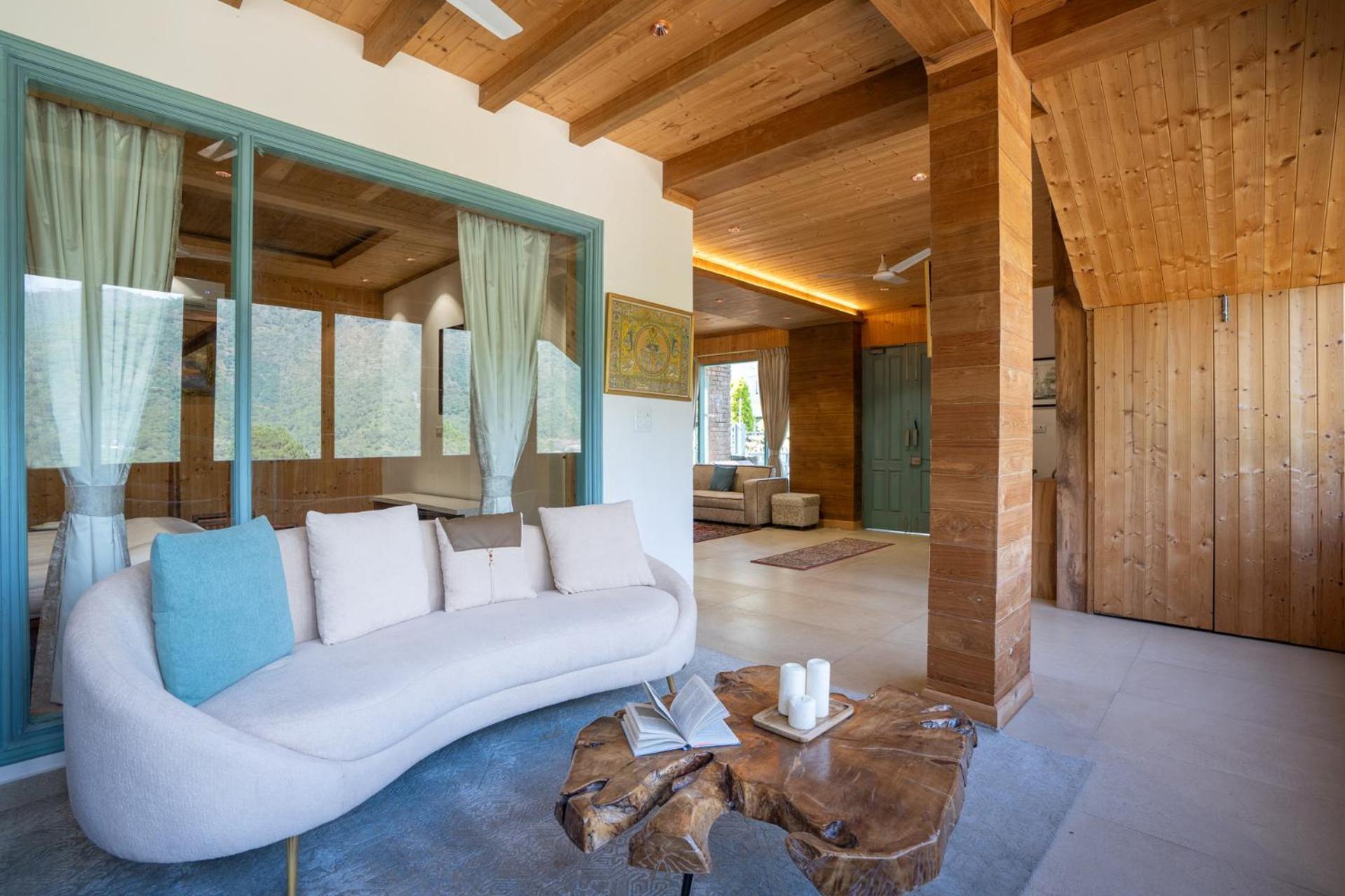 Stayvista At Aykon Estate - Modern Interiors, Views 卡绍利 外观 照片